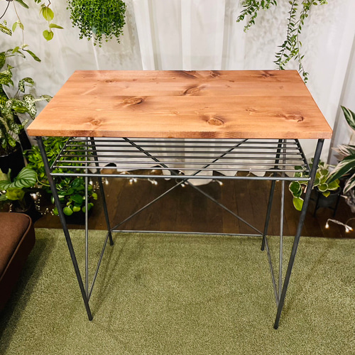 アイアンデスク ハンドメイド作品 アイアン家具 無骨 男前 カウンター