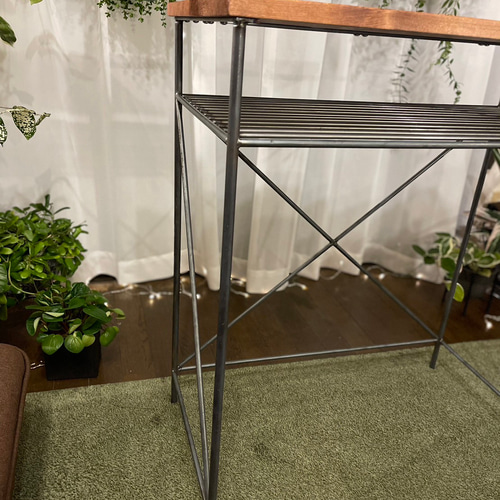 アイアンデスク ハンドメイド作品 アイアン家具 無骨 男前 カウンター