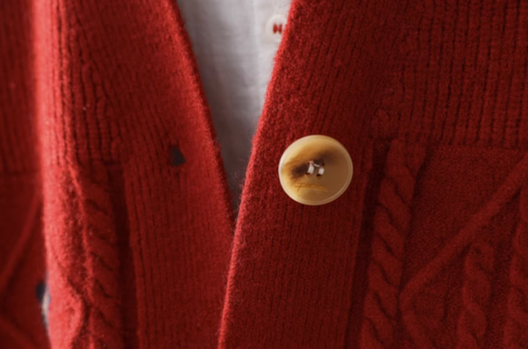 【秋冬の新作】全5色 ニットカーディガン セータージャケット ゆったり トップス レディース 12枚目の画像