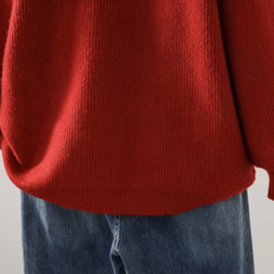 【秋冬の新作】全5色 ニットカーディガン セータージャケット ゆったり トップス レディース 17枚目の画像
