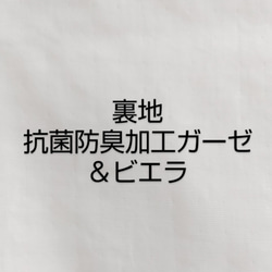 抗菌・抗ウイルス加工生地   フルーツグラス　裏地・サイズが選べる ダブルガーゼハンカチ 15枚目の画像