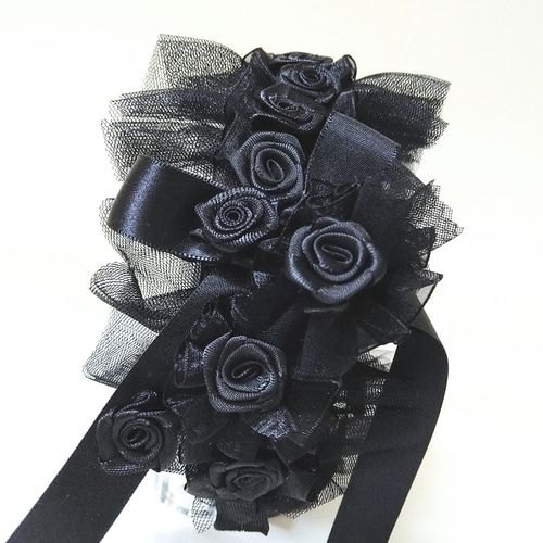 リアクタントのフリルデザイン 黒 カチューシャ Amazon.co.jp: shefunカチューシャ リボン フリル 幅広 大人 黒