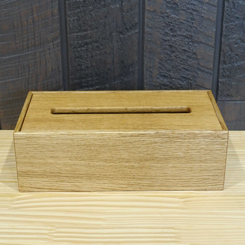 ☆ nn☆✨高級木材・欅✨木製ティッシュケース製作【MUKU】職人手作り ティッシュケース 木製 楢無垢材（オーク） ティッシュボックス