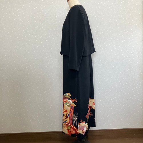 留め袖ワンピース one after another NICE CLAUP｜【Denim Collection】ボレロセット