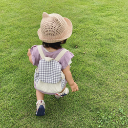 再販　一升餅　子ども用　ベビー　リュック　バッグ　シンプル 5枚目の画像