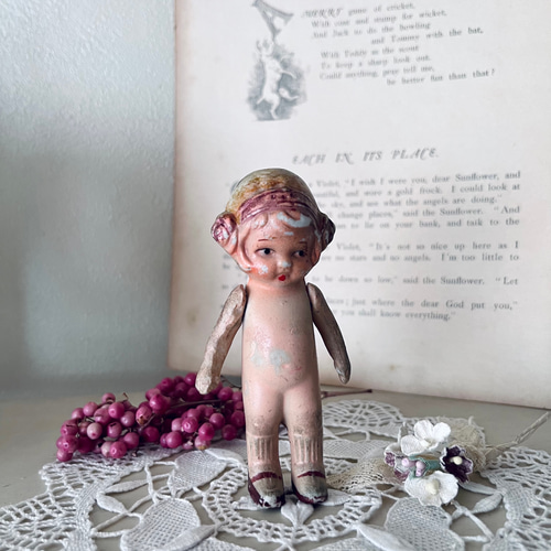 アンティーク ビスクドール アンティークビスクドールドレスセット