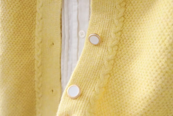 【秋冬の新作】 全5色 ニットカーディガン セータージャケット ゆったり トップス レディース 12枚目の画像