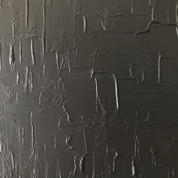抽象画 テクスチャーアート  パネル インテリア ミニマリズム 絵画 ブラック 現代アート モダン 4枚目の画像