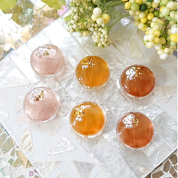 猫のボタン☆5個 s37 ネコ/ボタン/カボション/動物 ボタン こうちゃん