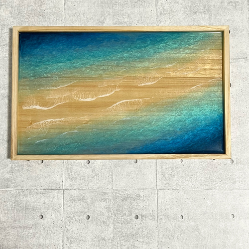 折り畳みテーブル レジンアート 海アート 折り畳み テーブル 折り畳みテーブル レジンアート 海アート 折り畳み テーブル