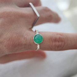 [オーストラリアの新緑chrysoprase]ring 3枚目の画像