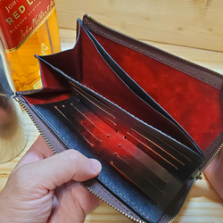 クルミ皮長財布 クルミ皮長財布 - メルカリ