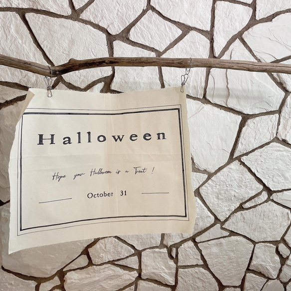 ハロウィンタペストリー　ハロウィン飾り　タペストリー 2枚目の画像