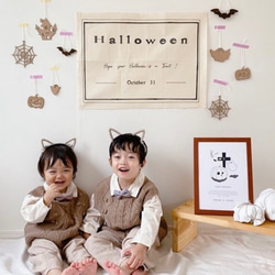 ハロウィンタペストリー　ハロウィン飾り　タペストリー 5枚目の画像