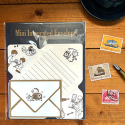 ミニレターセット【 Mini Integrated Envelope 】 5枚目の画像