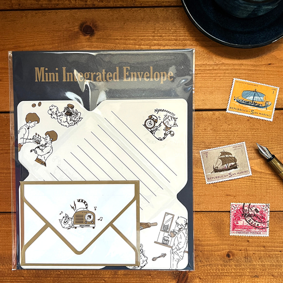 ミニレターセット【 Mini Integrated Envelope 】 5枚目の画像