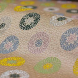 金錦、浮菊紋龜甲、米色（12件）【限量款】（4961-2V1） 第2張的照片