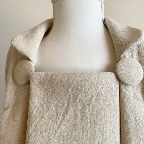 コットンリネンの被布 被布 七五三 子供服 cocoawaffle 通販｜Creema  