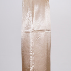 Shiny Satin Flare Skirt (light beige) フレアスカート ベージュ 薄茶 きれいめ 10枚目の画像