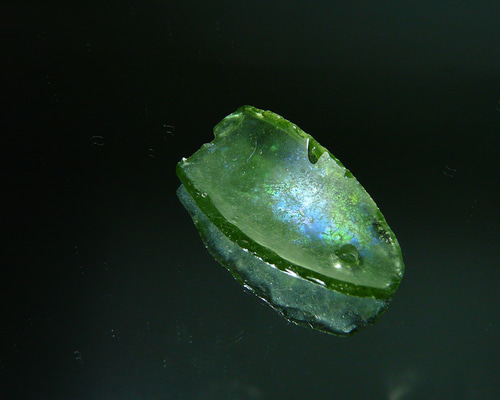 Q955 【時の欠片】アフガニスタン出土 ☆銀化☆ローマングラス その他