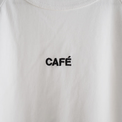 CAFE ラグラン3/4スリーブTシャツ 9枚目の画像