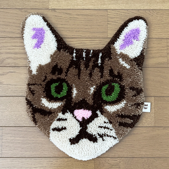 ★Nyan Rug★ 貓形毛茸茸的地毯 你可以騎它或裝飾它♪♪ 第3張的照片