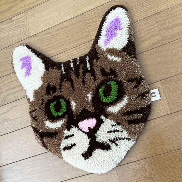 ★Nyan Rug★ 貓形毛茸茸的地毯 你可以騎它或裝飾它♪♪ 第2張的照片