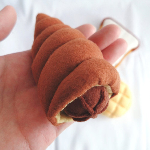 フェルトパン 人気7個セット♡フェルトのおままごと おもちゃ・人形