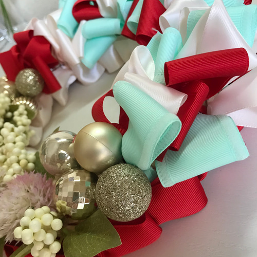 リボンリース Tic Wreath リース NOIRO 通販 16546808｜Creema