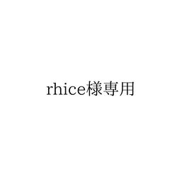 rhice様専用 1枚目の画像