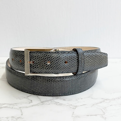 【希少✨️ラルフローレン】 レザーベルト リザード 金具 イタリア トカゲ革 希少✨️ラルフローレン】 レザーベルト リザード 金具 イタリア トカゲ革