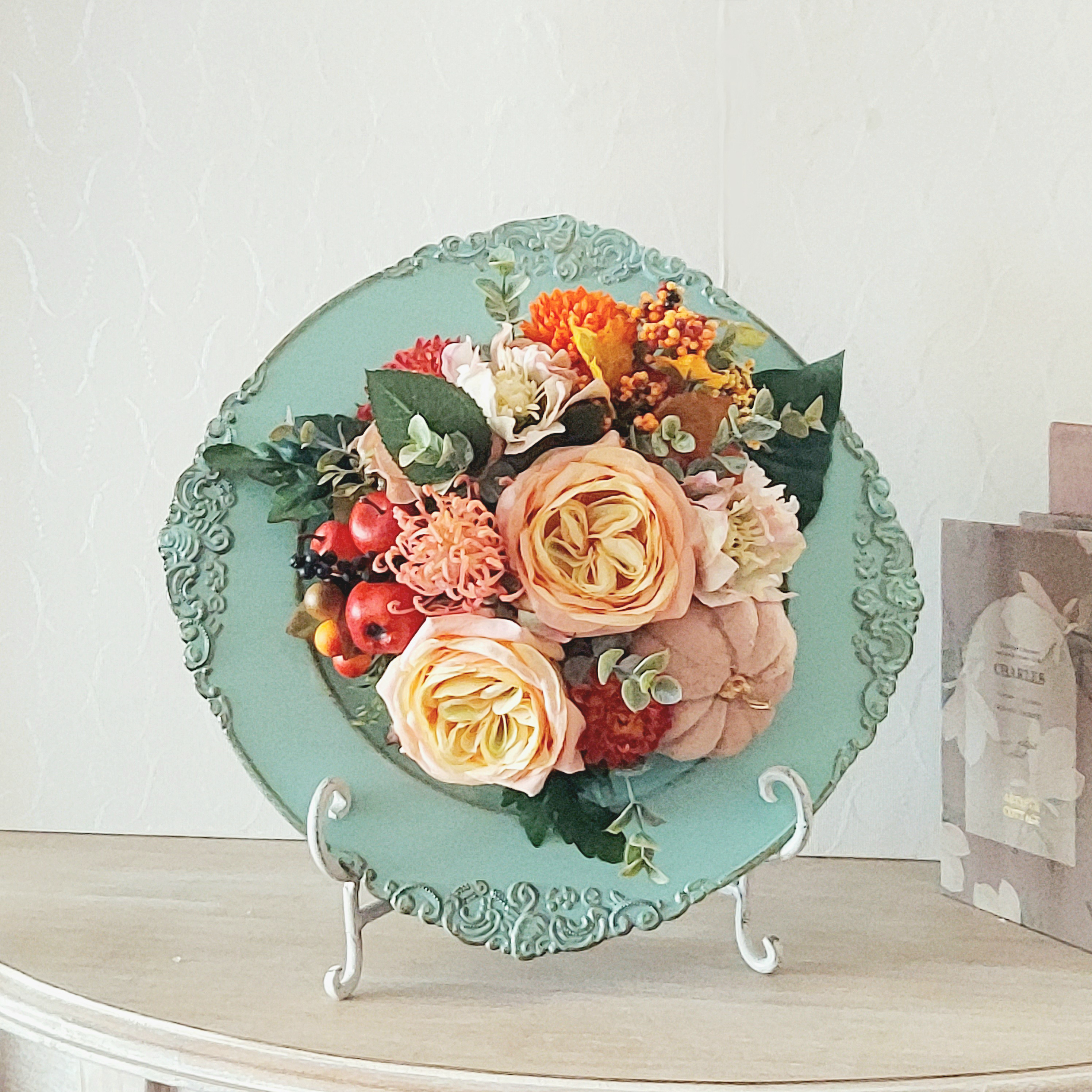 【ハロウィーン】秋の収穫トレイ