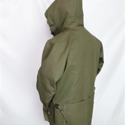 (Ｍ）身幅58ｃｍ　8号帆布・フード付きジャケット  男女兼用です。 18枚目の画像