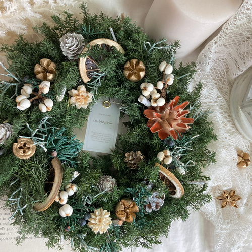 クリスマスリース⭐︎17⭐︎