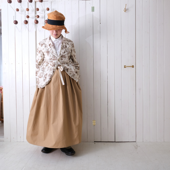 poplin jacket　* chaplin JK * landscape brown 第18張的照片