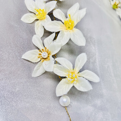 ブライダルブーケ、ブートニア ウェディングブーケ（ブートニア付き）B-97 ブーケ himejyon