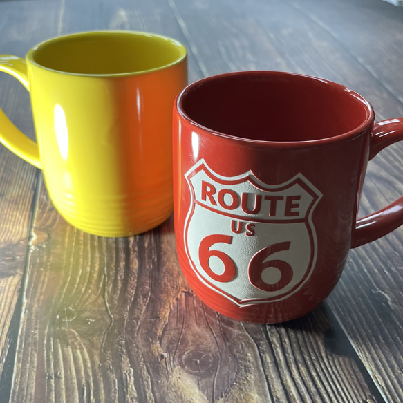 マグカップ・ペア「ROUTE66」 3枚目の画像