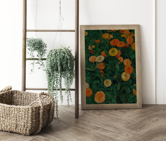 kurry カリー　アート　ポスター　花 kurry カリー アート ポスター 花 Kurry（カリー）のNO BORDER