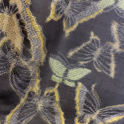 蝶々柄 華やぐステージ映えワンピ 高身長 トールサイズ対応 パニエ対応 着物リメイク ワンピース チョウ柄 3枚目の画像