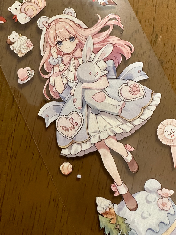 shine手帐工作室 海外マスキングテープ 切り売り 拌糖 PET マスキング