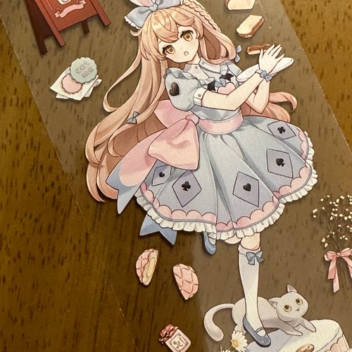 shine手帐工作室 海外マスキングテープ 切り売り 拌糖 PET マスキング