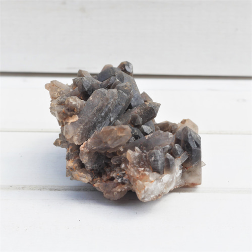 煙水晶 スモーキークォーツ 母岩無し 原石 361g クラスター 煙水晶 スモーキークォーツ 母岩無し 原石 361g クラスター