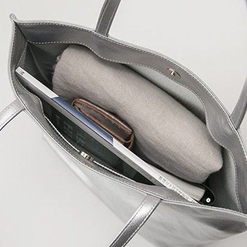 AB602 本革撥水ソフトレザー軽量トートバッグ横型L トートバッグ