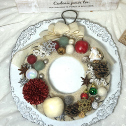 クリスマスリース フェルト リース Jam Osaka 通販 16548404｜Creema