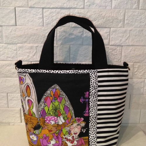 現品・送料込】ロラライハリス トートバッグ ハンドメイド トート