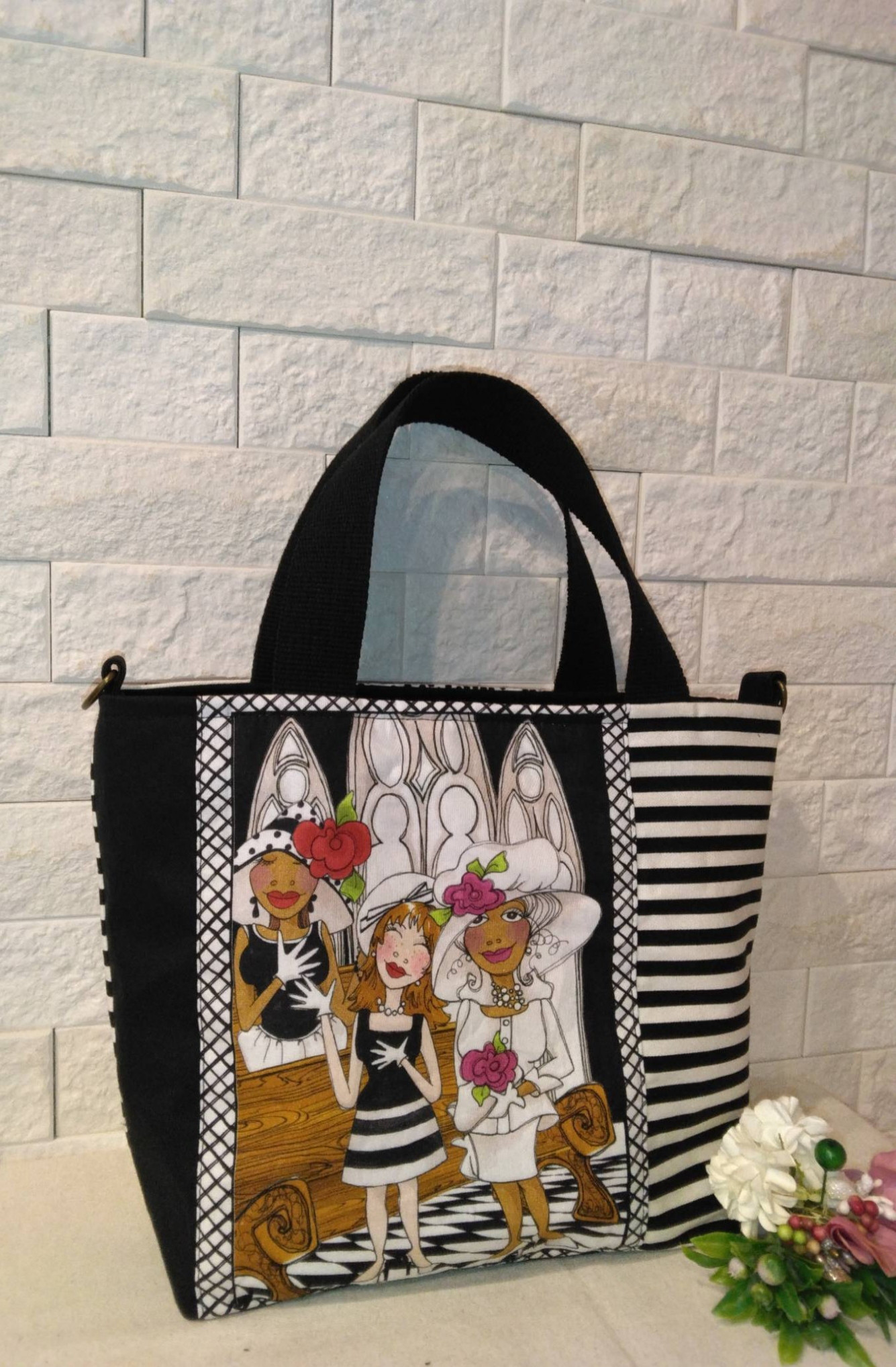 現品・送料込】ロラライハリス トートバッグ ハンドメイド トート