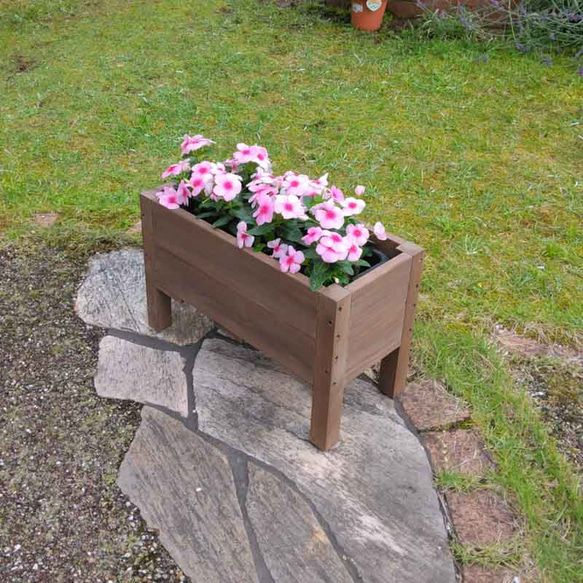 プランター付き プランターラック 花壇 鉢 植物 家庭菜園 野菜