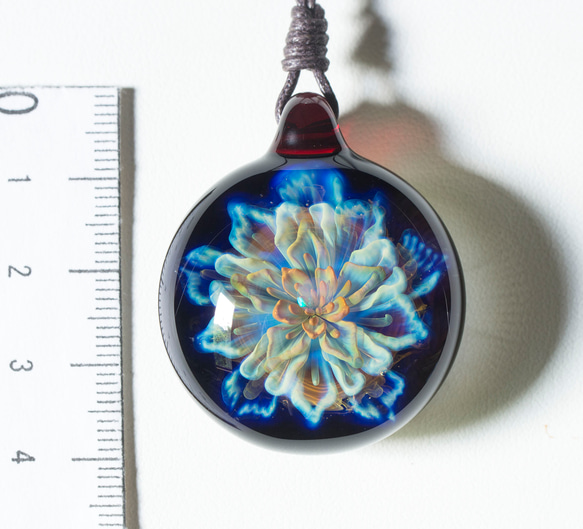 太陽之歌硼矽酸鹽玻璃吊墜 ss14 第7張的照片
