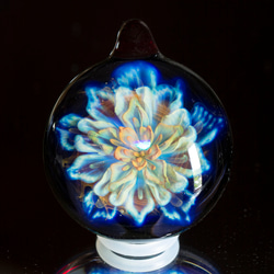 太陽之歌硼矽酸鹽玻璃吊墜 ss14 第1張的照片