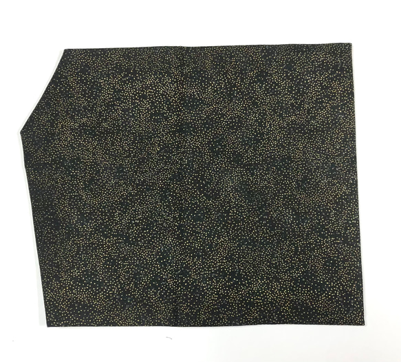 ◆送料込◆慶弔両用袱紗＆数珠入れセット◆HOFFMAN FABRICS　金彩◆セミハード 6枚目の画像